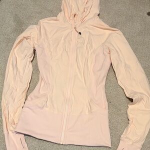 lululemon athletica Light Pink Hooded Jacket